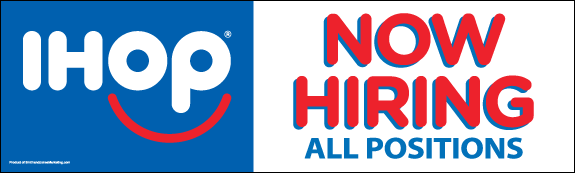 "Now Hiring All Positions" Banner