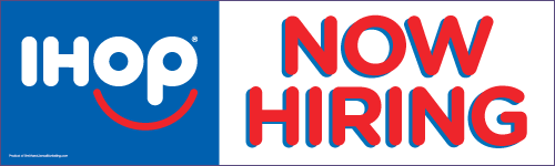 "Now Hiring" Banner - Click Image to Close