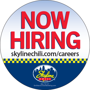 Now Hiring Sticker - Click Image to Close