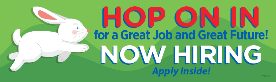 Hop on In Banner [10' x 3'] - Click Image to Close