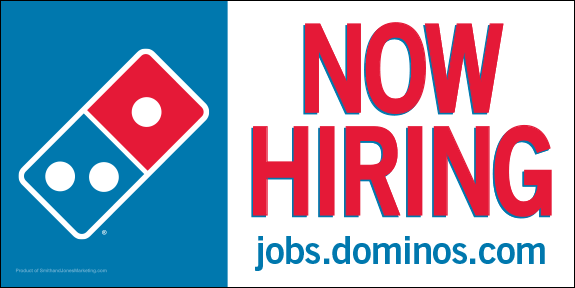 Now Hiring Banner [6' x 3']